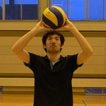 バレーボールの基本となるオーバーハンドパス