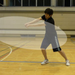 得意なほうを空けておく