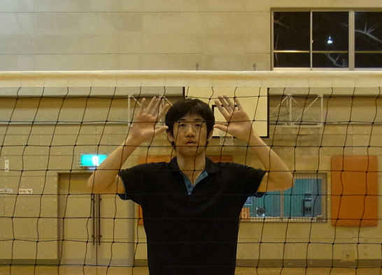 ネットを見て視線を上下させない