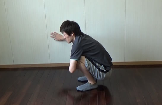 足首の柔軟性 硬い人